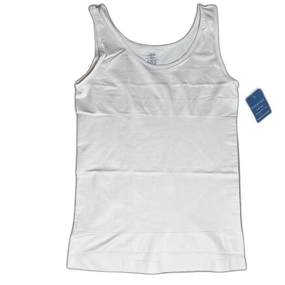Essentials by Tummy Tank Tops - Essentials by Tummy Tank NWT Seamless Nude Slimming Shaping Tank Top Size 1X/2X